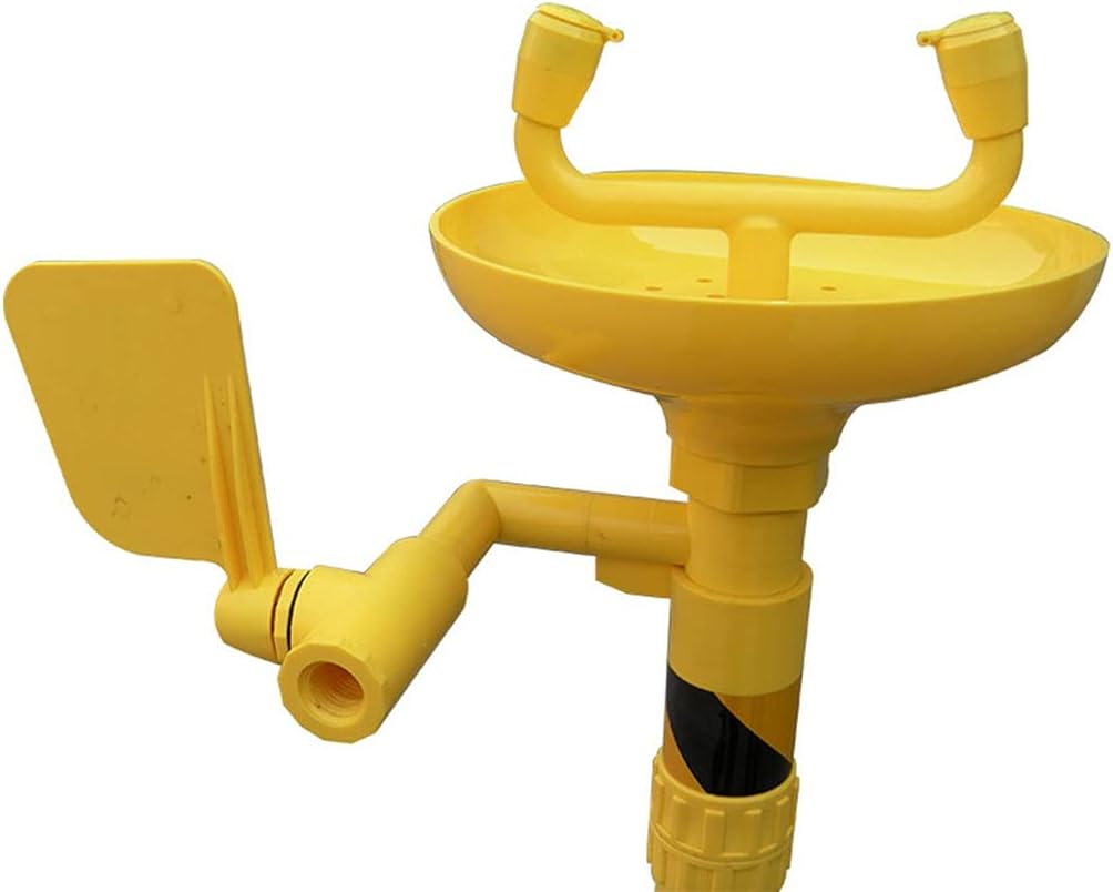 Abs Eyewash, Vertical Type Emergency Eye Wash Safe Cleaning Equipment for Factory Power Station Chemical