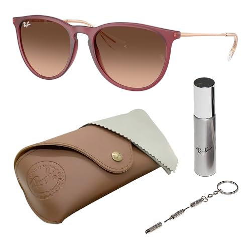 Image of Ray-Ban RB4171 ERIKA CLASSIC Phantos Shaped Sunglasses for Women with Official RAYBAN Eyewear Kit