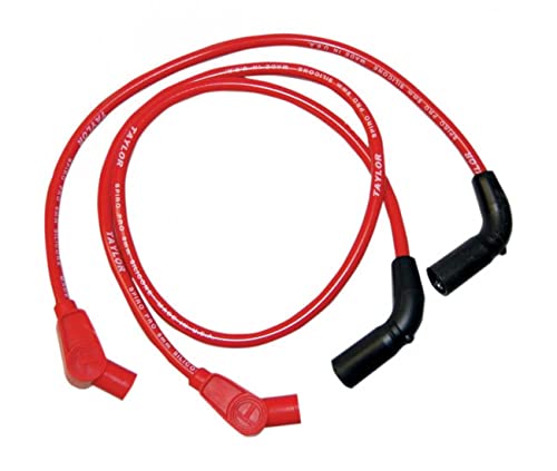 Compatible avec/Remplacement pour FLHT/FLHR/FLHX/FLTR-09/16- PAIRE ANTIPARASITES ET CABLES ROUGE-2104-0157