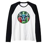 TSLA Stock Market Ticker Raglan Baseball Tee