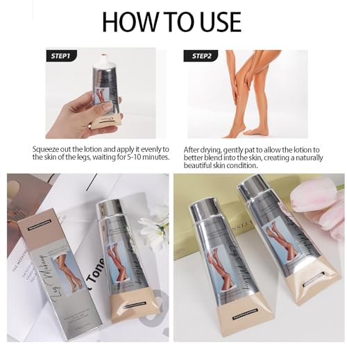 Body Coverage,Bein Make Up Wasserfest,24h Matte Make-Up Abriebfest Body Coverage Perfector FüR Beine,Bedeckt Makellos Unreinheiten & Betont Beinform-FüR Strand/Event,FüR Alle HauttöNe​-CHOCOLATE BROWN