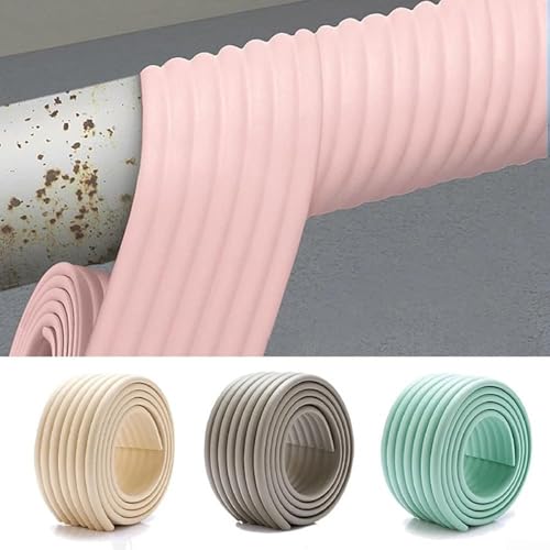 Miniatura 6 de Cubierta De Aislamiento De Agua De Espuma De 2 M, Cinta Adhesiva Para Exteriores, Interiores, Agua Fría Y Caliente Beige