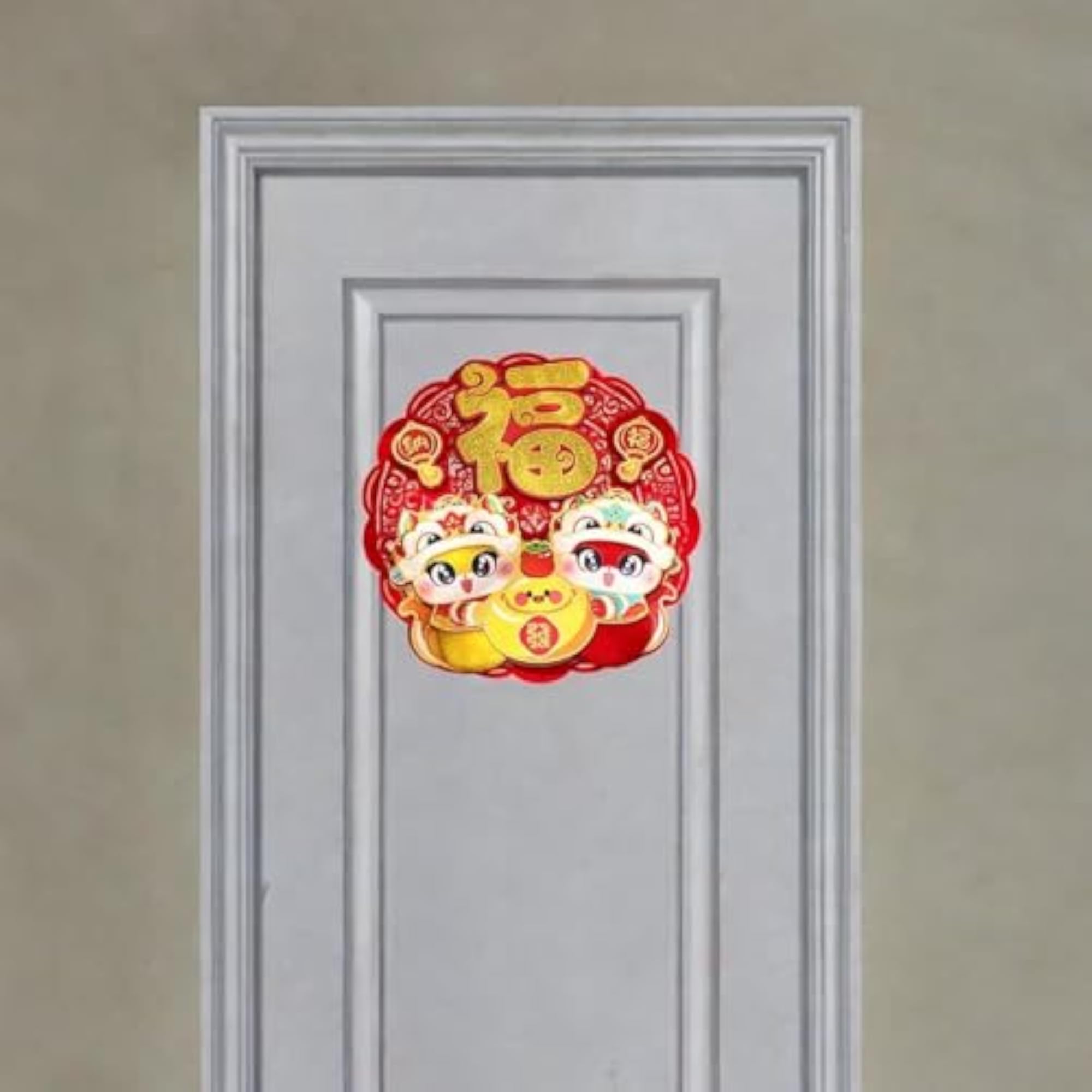 Chinese New Year Decorations 2025 Snake Year Window Stickers
