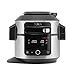 Price comparison product image Ninja Foodi MAX 14-in-1 SmartLid Multi-Cooker, 7.5L, Electric Pressure Cooker & Air Fryer, Layer Ingredients with 2-Tier Rack, Cooks 6 Portions, Dishwasher Safe Parts, Stainless Steel/Black OL650UK
