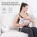 Hands Free Pumping Bra, Momcozy Adjustable Breast-Pumps Holding and Nursing Bra, Suitable for Breastfeeding-Pumps by Lansinoh, Philips Avent, Spectra, Evenflo and More(Black, Medium)
