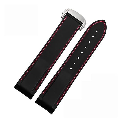 Accessoires de montre pour hommes en silicone premium de 20mm et 22mm