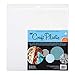 Grafix Clear Craft Plastic .007 Thickness 12-Inch by 12-Inch, Pack of 4