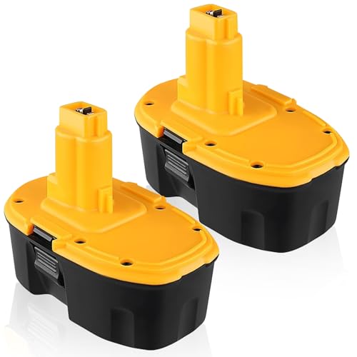 2 PC 6000mAh 18V Replacement for Dewalt Battery DC9096 Compatible with Dewalt 18V Battery DE9098 DE9503 DE9039 DE9095 DE9096 DW9096 DW9095 Cordless Power Tools (2PC)