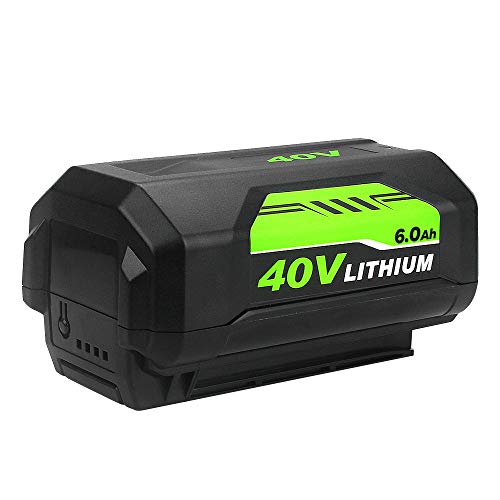 40 Volt 6.0Ah Lithium Battery Replace for Ryobi 40V Battery OP4026A OP4050A OP4040