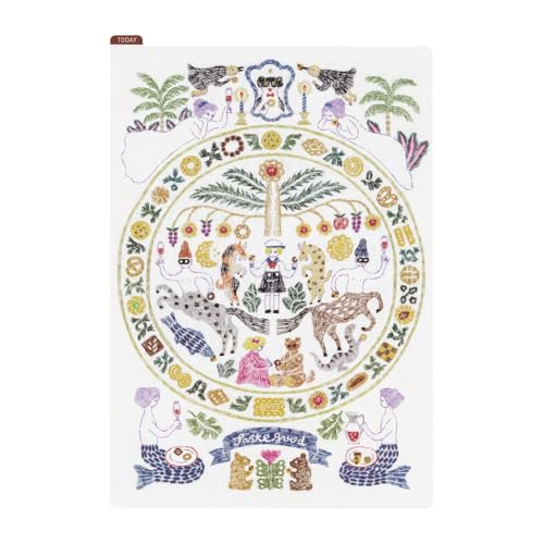 Hobonichi Techo Accessories iyo okumi: Hobonichi Pencil Board for A5 Size (Happy Tea Time - Taste Good)
