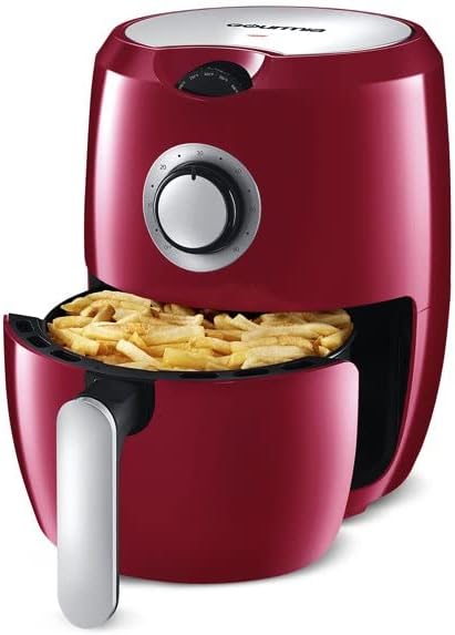 Miniatura 3 de GOURMIA FREIDORA DE AIRE COMPACTA DE 2.2 QT (Rojo)