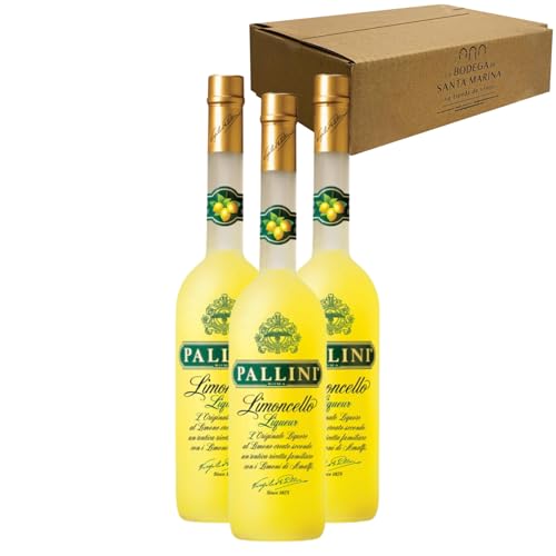 Limoncello Pallini - Celebra los momentos especiales con el licor perfecto Pack 3 - cl