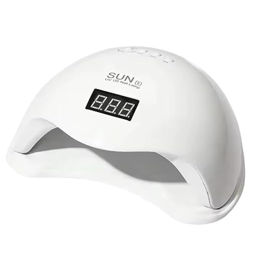 Cabine 48w Sun 5 UV LED Branca para Unhas de Gel Bivolts