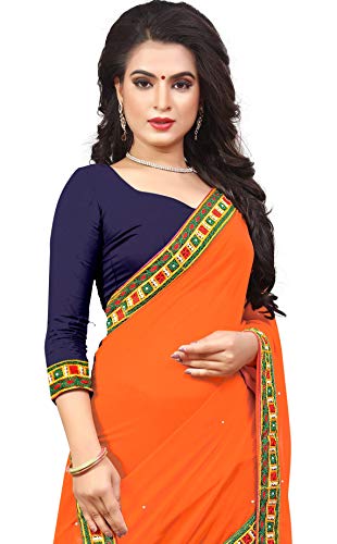 Image of SERONA FABRICS Ethnic Saree (or) Sari for Women, Ideal for Wedding, Party, Festive & Daily Wear