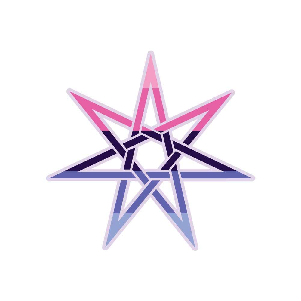Amazon.com: Dark Spark Decals Omnisexual Otherkin Symbol LGBTQ+