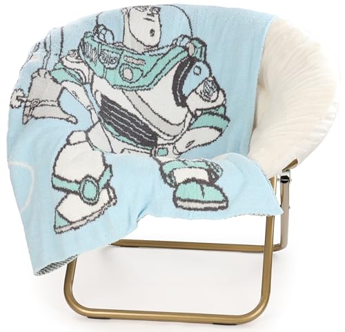 Image of Jay Franco Kids Plush Throw Blanket - Soft & Comfy Fluffy 50x70 Inches Throw for Couch or Bed - Cozy Home Decor for Living Room & Bedroom, Multi - Toy Story