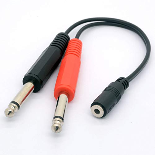 CentBest 3.5mm (Mini) 1/8 TRS Femmina Stereo a 2