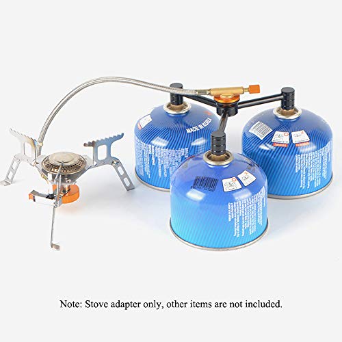 Adaptador de fogão, Romacci Adaptador de fogão Adaptador de Cilindro de Cabeça de Conversão de Três