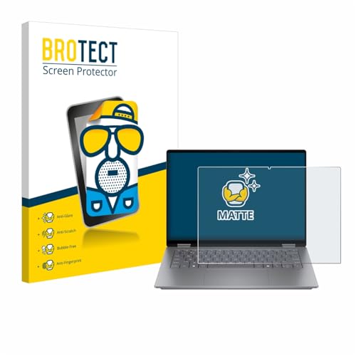 BROTECT Entspiegelungs-Schutzfolie für HP OmniBook X Flip 14 Matte Displayschutz-Folie, Anti-Reflex, Anti-Fingerprint