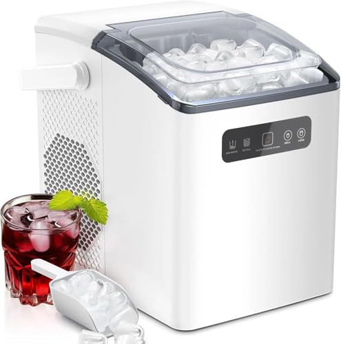 Fabricadora de hielo portátil 12 kg/24h para mesa miniatura 1