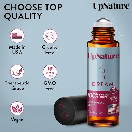 image for UpNature Dream Sleep Essential Oil Roll On – Natural Sleeping Blend 