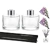 Amazon.com: Rtteri 2 Reed Diffuser Sets Flower Oil Diffuser Sticks with ...