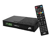 DIGIQUEST Decoder Tivùsat Ti9 con Smartcard Inclusa | Collega e guarda subito | Facile da installare | Telecomando 2in1 | Funzione di registrazione attivabile | DVB-S2 | HDR10/ HLG | Merlin