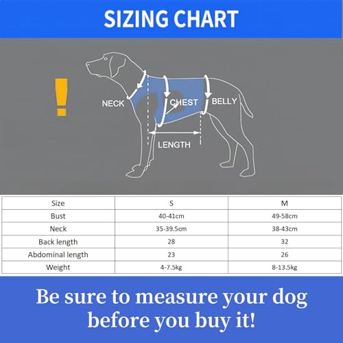 Hundegeschirr, Hebegeschirr für kleine und mittlere Hunde für alte,Gelenkverletzungen-Hebegurt für Haustiere, Ganzkörpergeschirr, Hunde Tragetasche mit Schultergurt, Weich, Einstellbar (Marineblau, M)