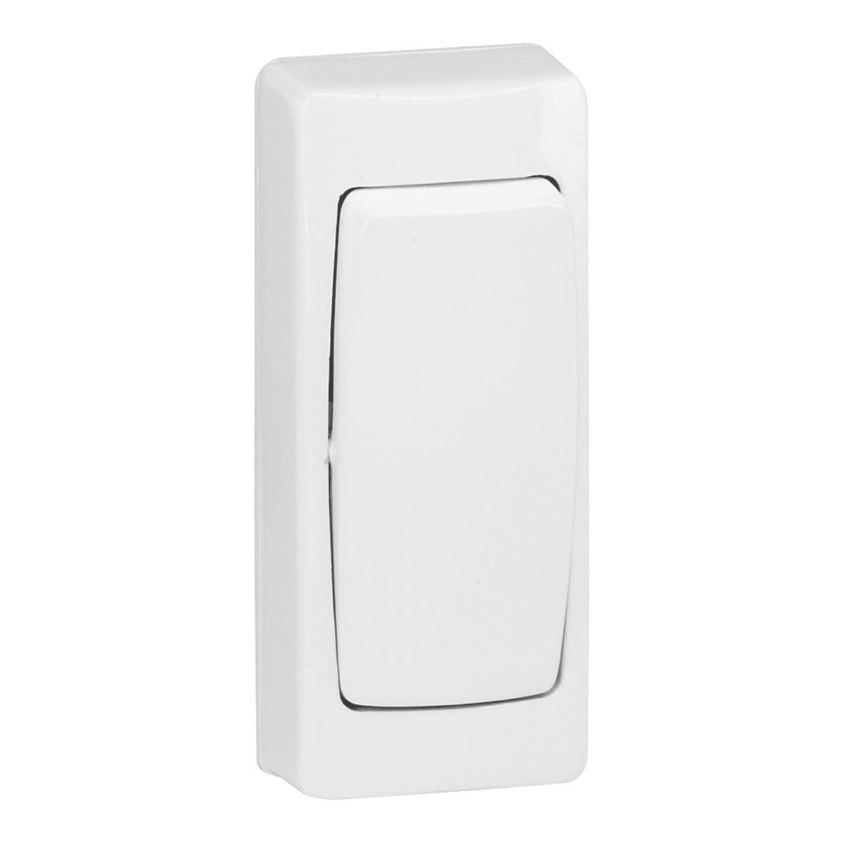 Legrand 086084 AP Toggle Switch, Slim