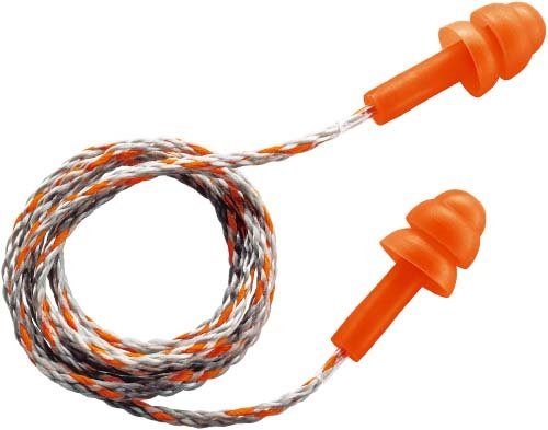 Uvex 2111-202 SNR 23 - Caja de higiene con cable para oídos, color azul/naranja