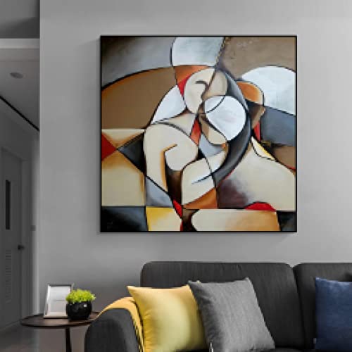 Peinture Picasso Le Rêve 80x80cm | Idée cadeau design pour passionnés d'art