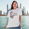 Dream, On, Dreamer Dreamcatcher Symbolism Graphic T-Shirt Mens Womens Tee Unisex Top Inspirational Art 4XL White #3