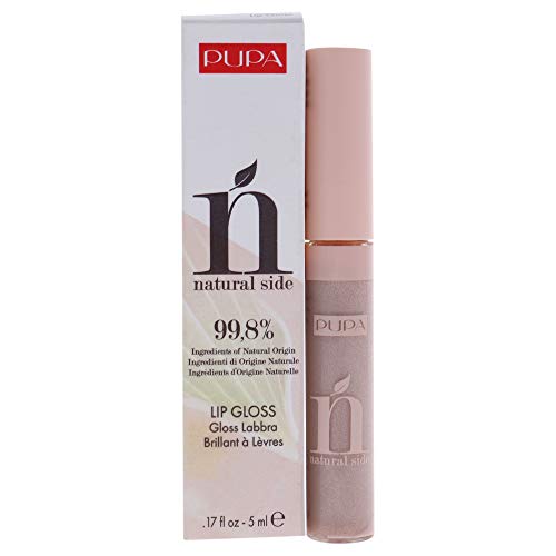 Pupa Milano Côté Naturel 001 gloss rose clair pour femme 0,17 oz
