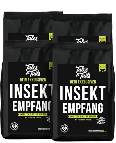 Produktbild von Tales & Tails Softes Trockenfutter Dein exklusiver InSektempfang 4x4 kg