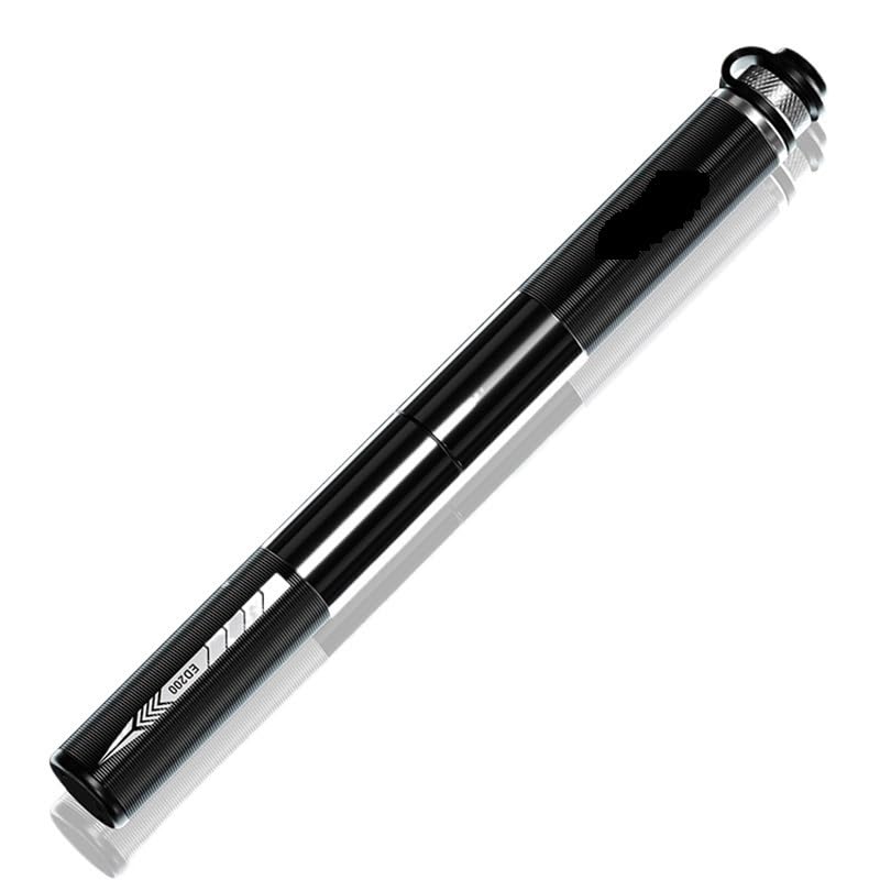 Hochdruck-Fahrradpumpe (160 PSI) aus Aluminium mit Presta- und Schrader-Ventil Schlauch Für Basketball, Fußball und Volleyball