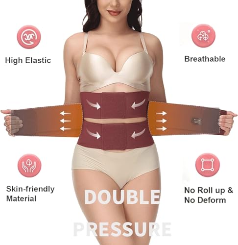 Faja abdominal postparto cinturón de soporte para mujer miniatura 5