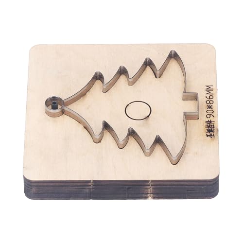 Troquel de corte de metal y cuero de 11x11,5 cm para manualidades de marroquinería