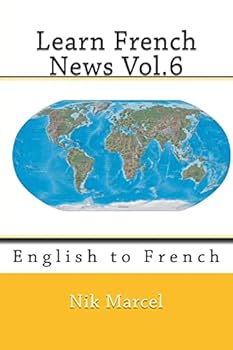 Paperback Learn French News Vol.6: English to French Book