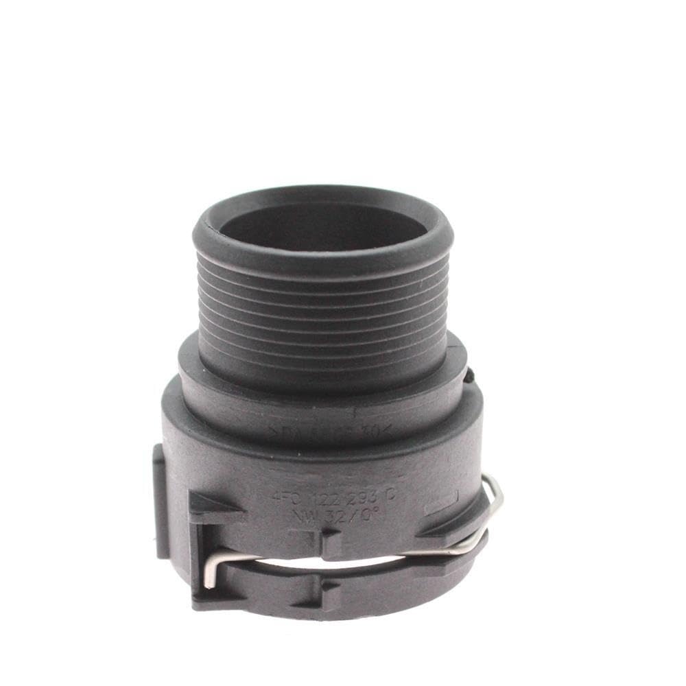 Bcdskzavu 1 Pc 1/2/5/10 Coolant Hose Connector Flange Fit For A4 S4 A5 S5 Q7 A8 S8 A6 S6 A7 4F0122293c 3B0122291k(1 Pc)