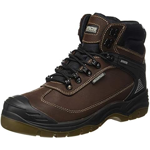 Apache Men’s Ranger Safety Boots, Brown (Brown), 9 UK 43 EU Cover