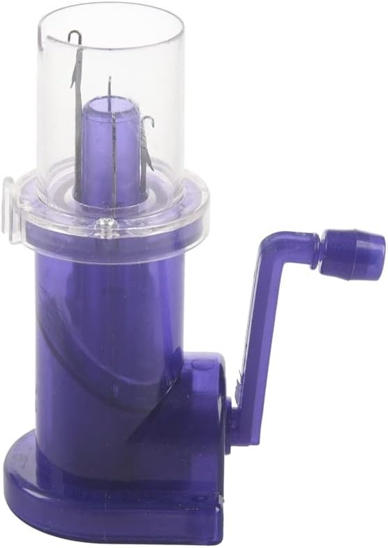 Creative Hand-operated Embellish-Knit Knitting Machine Spool Knitter Embellish Craft Bracelet Weave Tool - (Color: Blue)