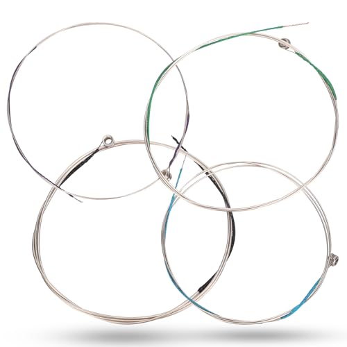 4-teiliges Universelles Bratschensaiten-Set, 0,35 Mm/0,01 Zoll, 0,50 Mm/0,02 Zoll, 0,73 Mm/0,03 Zoll, 0,10 Mm/0,04 Zoll Bratschensaiten E A D G Für 1416 Bratschen