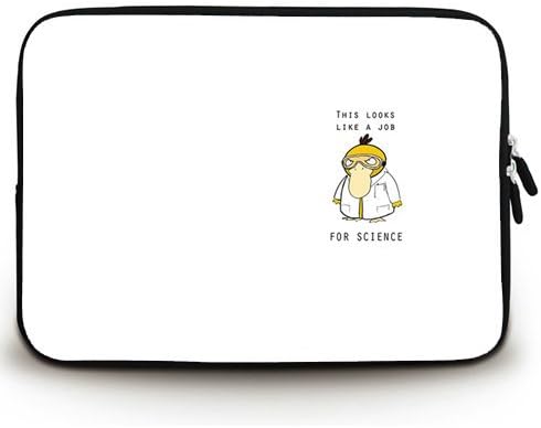 Vick A Job For Science 11 11.6 Inch Laptop Sleeve,2015 Funny Popular Laptop Messenger Bag for Macbook Air /Macbook Pro /HP/Lenovo/Sony/Toshiba/Ausa Soft Laptop Sleeve(Twin Sides)