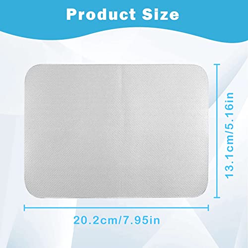 Waterproof Kayak Patches Raft Patch Pvc Inflatable Repair Rafts Rubber Boat Repair Patches Set For Inflatable Raft Boat Canoe Kayak(Gray) #TOP1