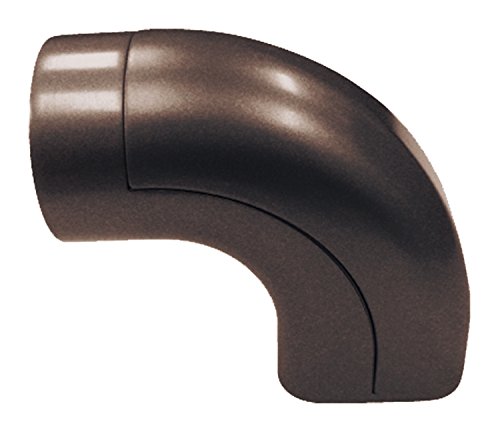 マツ六 ECLE システム手すり Nエンドブラケット ブラウン EL-712