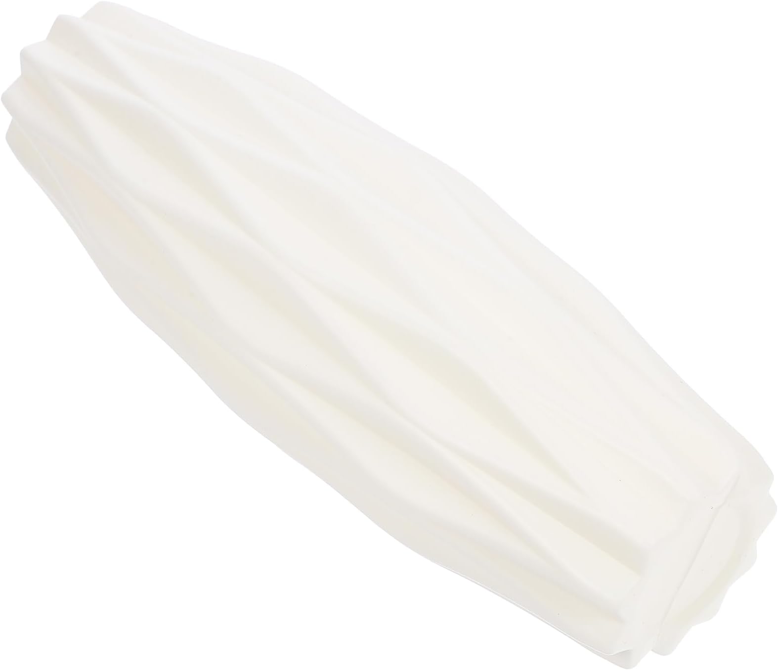 SUPVOX Decorative Modern Floral Vase (White)