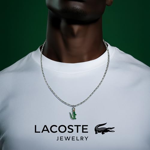 Lacoste Gliederhalskette für Herren Kollektion ARTHOR aus Edelstahl – Ansicht 4