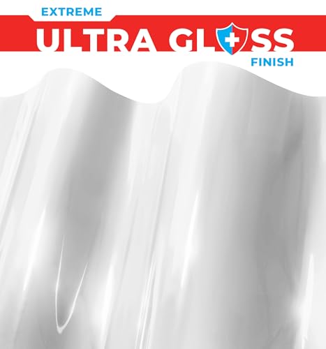 Image of ColorFusion PPF by VViViD, Gloss Polar White Dry Apply PPF Vinyl Car Wrap Roll 1ft x 5ft