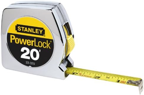 Stanley 33-320 20 x 3/4-Inch PowerLock Tape Rule