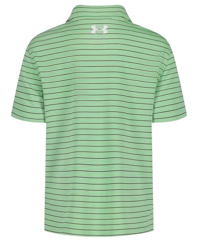 Image of Under Armour Boys' Matchplay Short Sleeve Golf Polo, Lightweight Performance Stretch, Logo Detailing